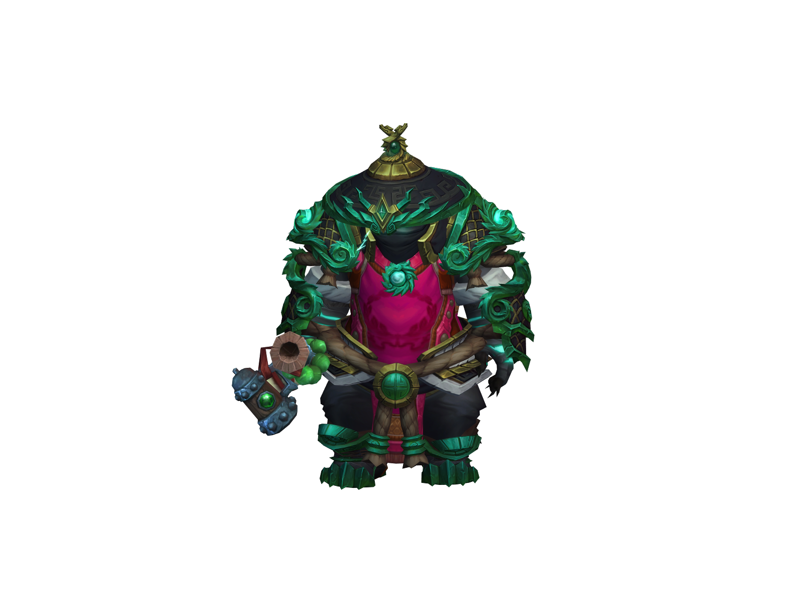Lórdófmónk 3D character render