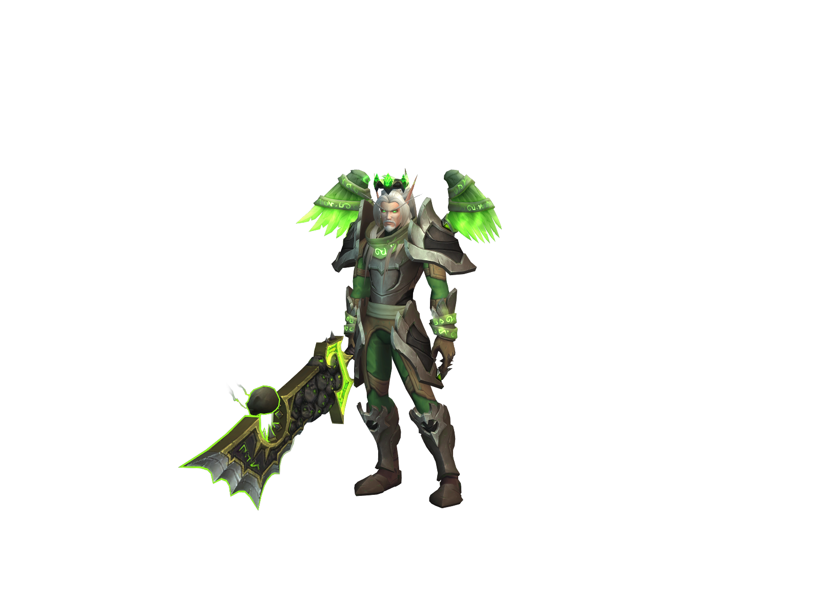 Riggluck 3D character render