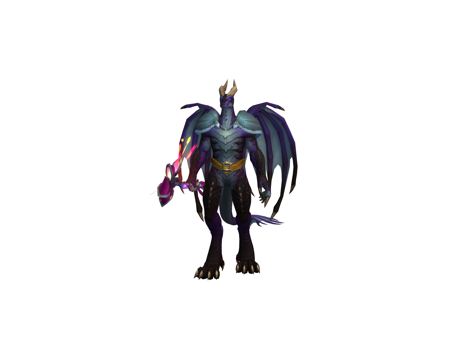 Evokes 3D character render
