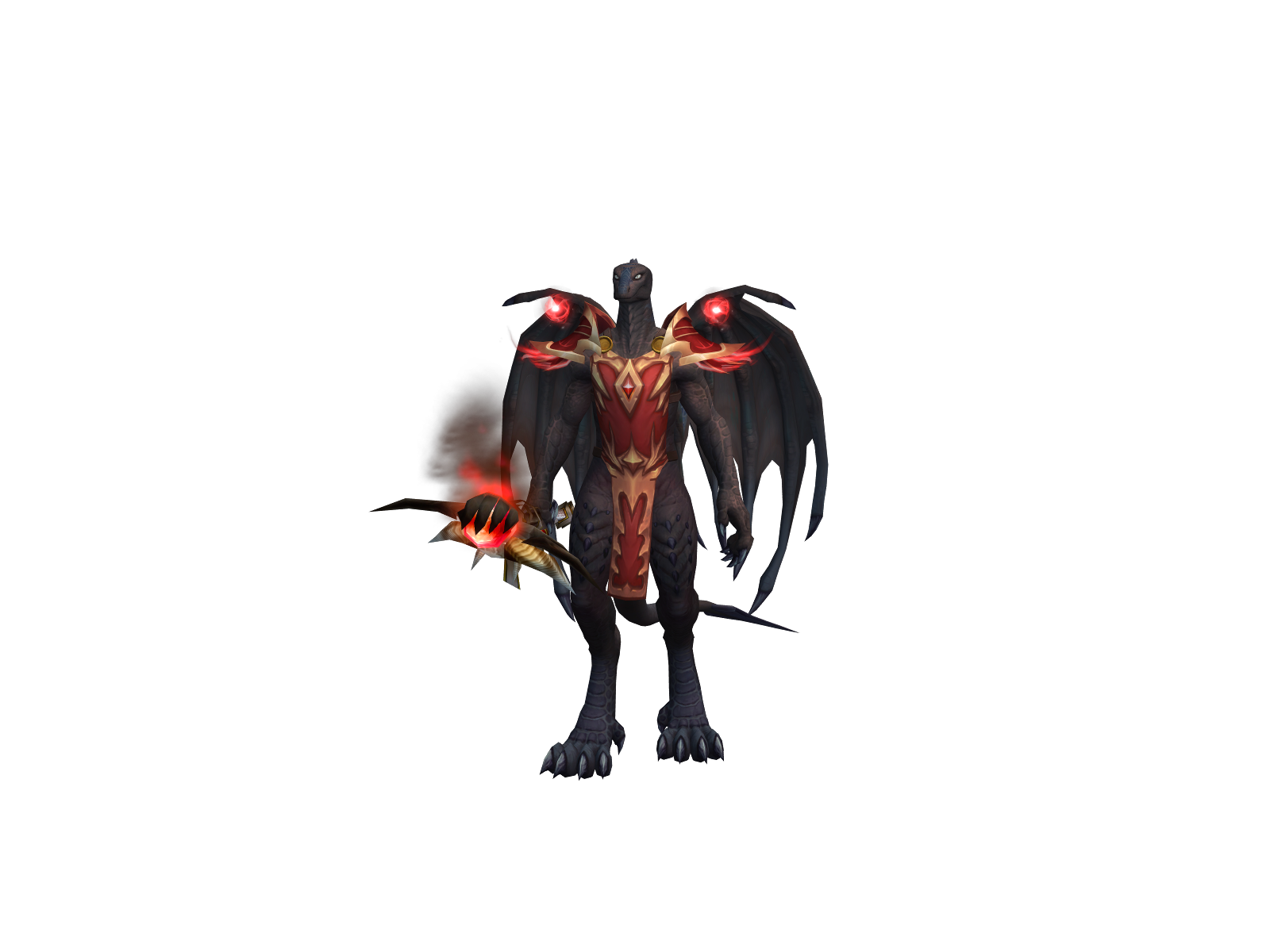 Ancalagøn 3D character render