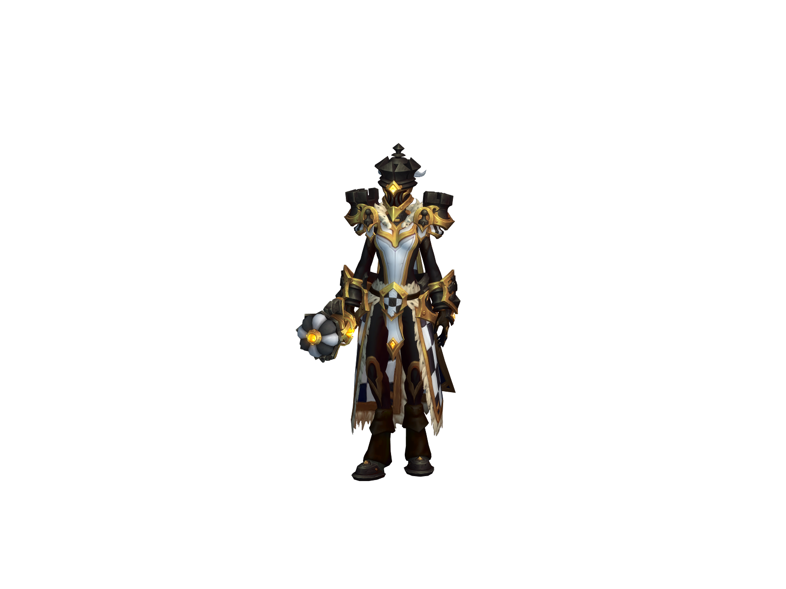 Mástérí 3D character render