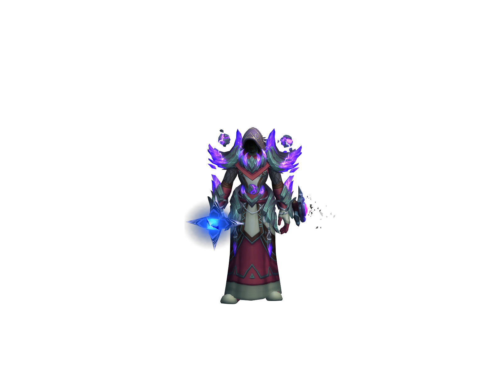 Wolkenforc 3D character render