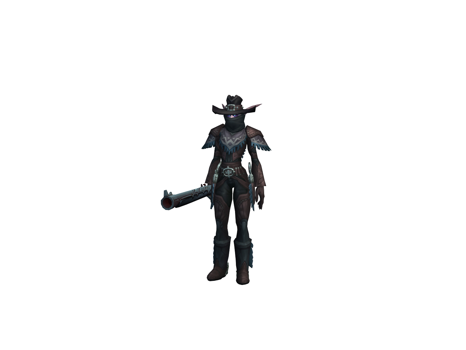Zyrdan 3D character render