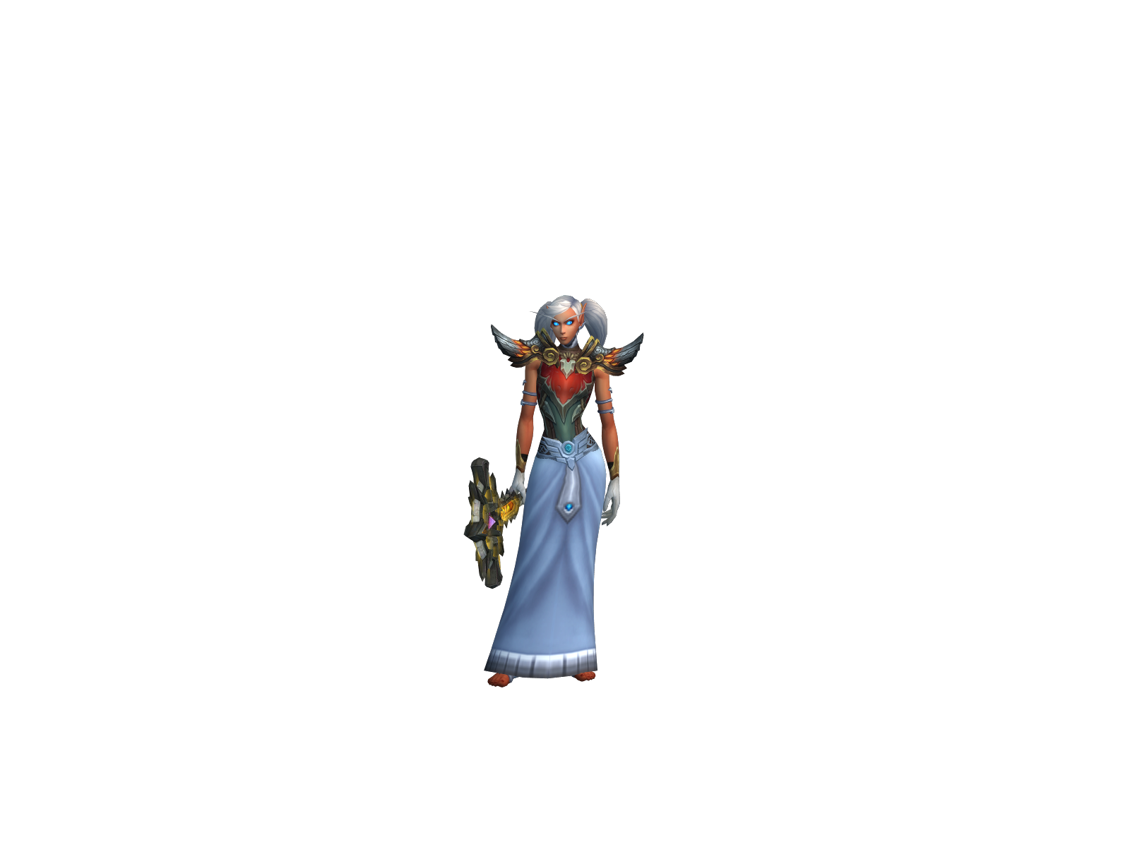 Yakui 3D character render