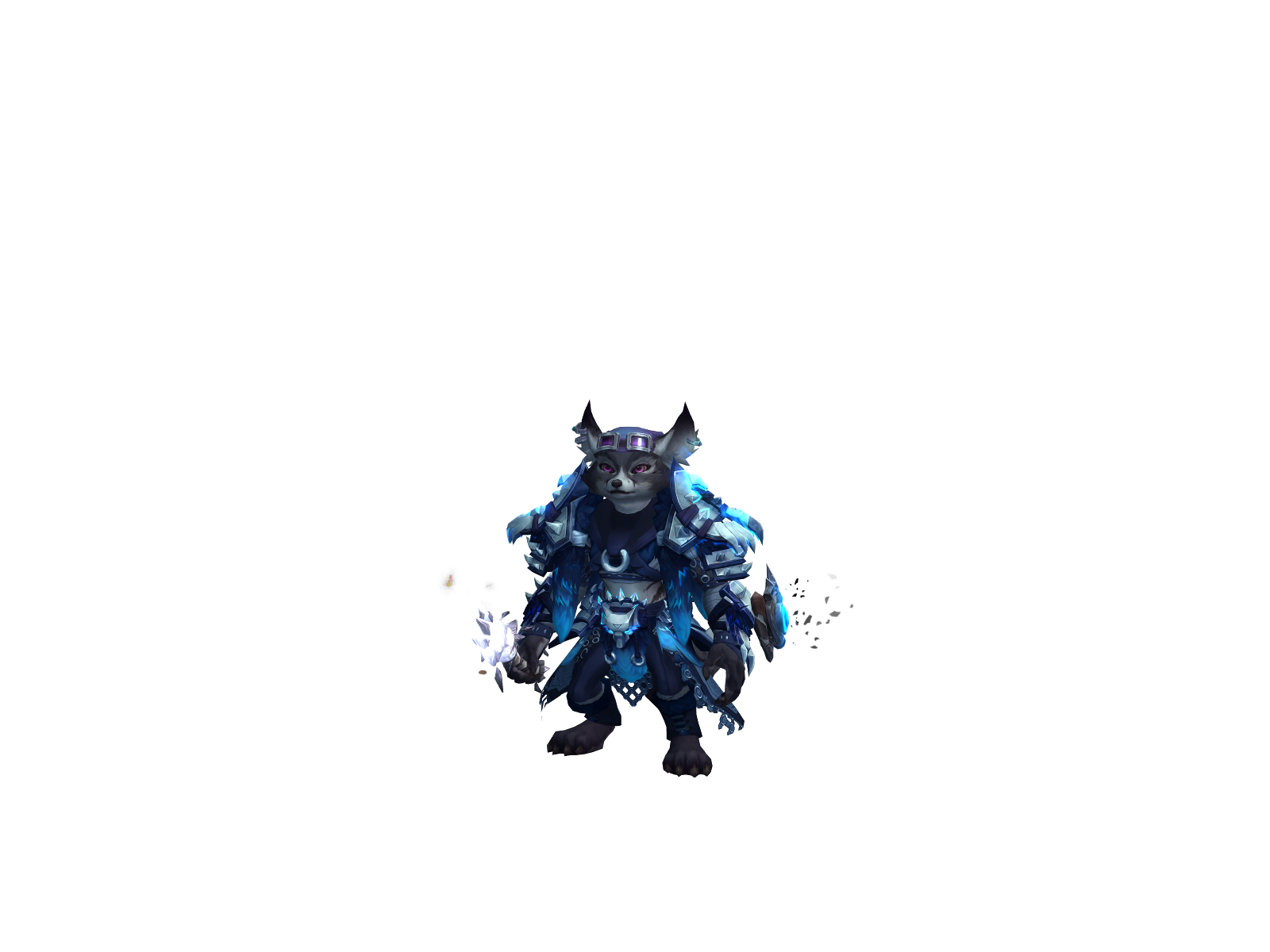 Ùwú 3D character render