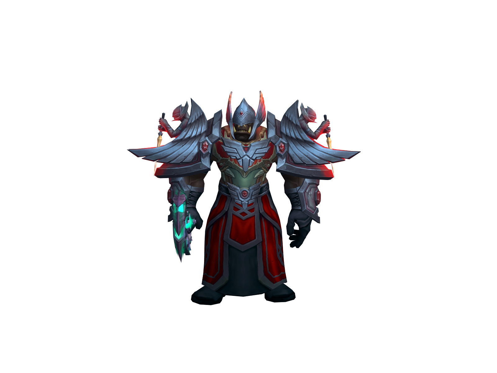 Psaiko 3D character render