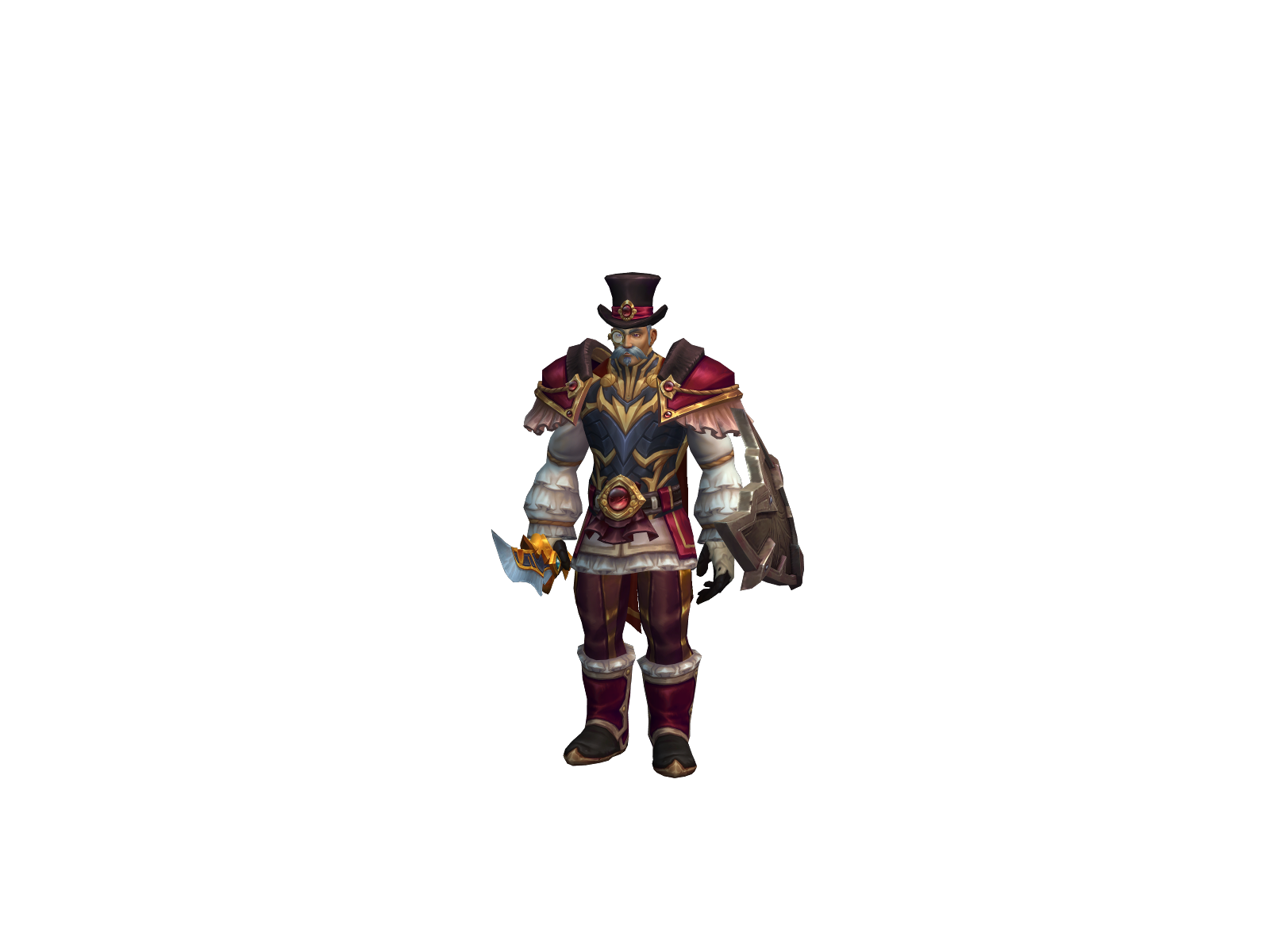 Yugipalacu 3D character render