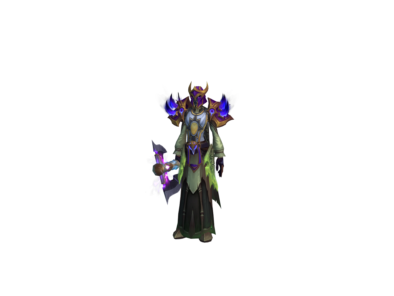 Spasmaticus 3D character render