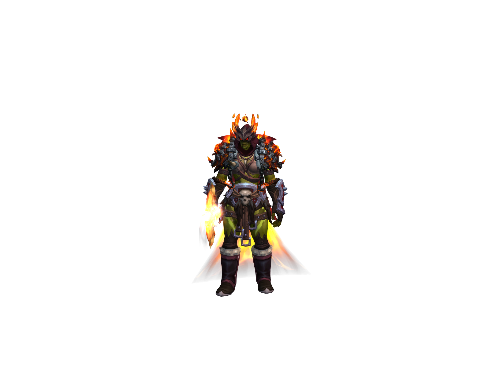 Shakcazulu 3D character render
