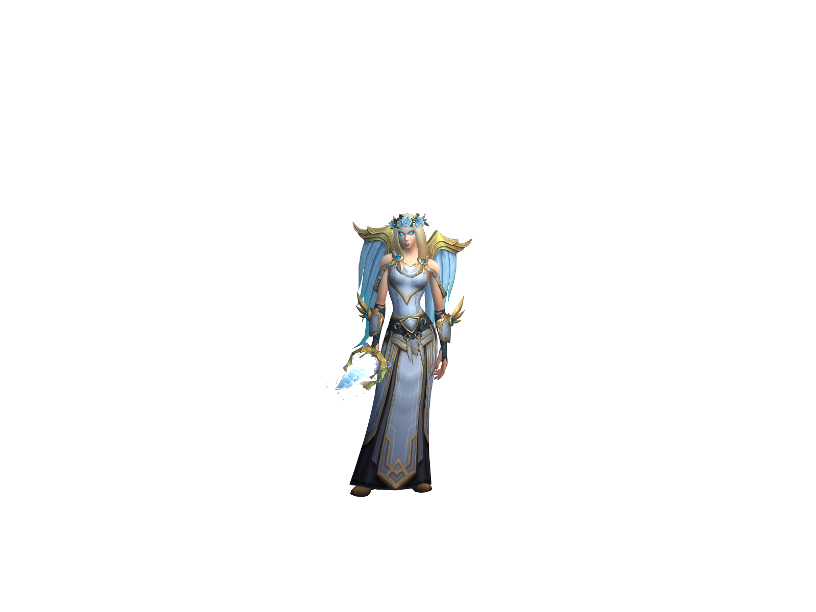 Shiropika 3D character render
