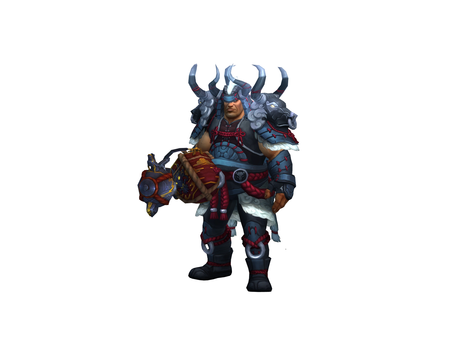 Kaggen 3D character render