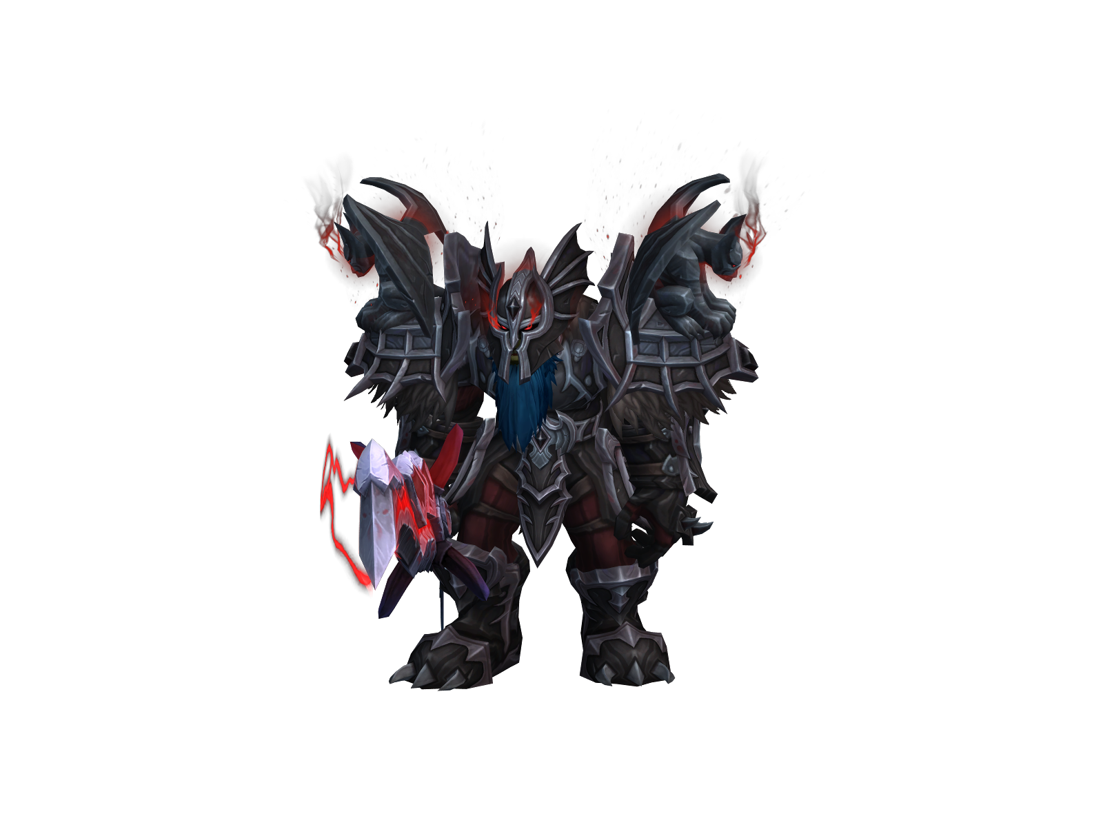 Slayed 3D character render