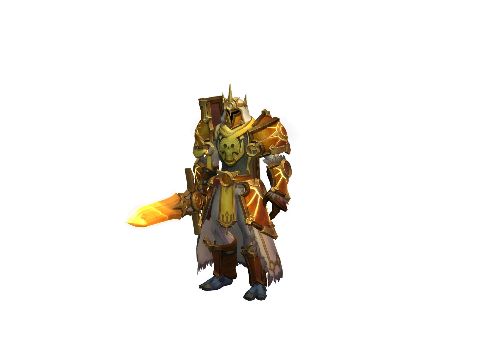 Chudpala 3D character render