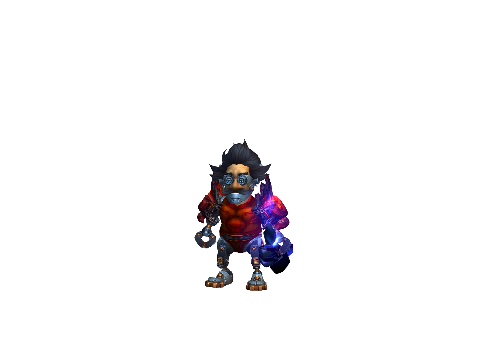zelatron 3D character render