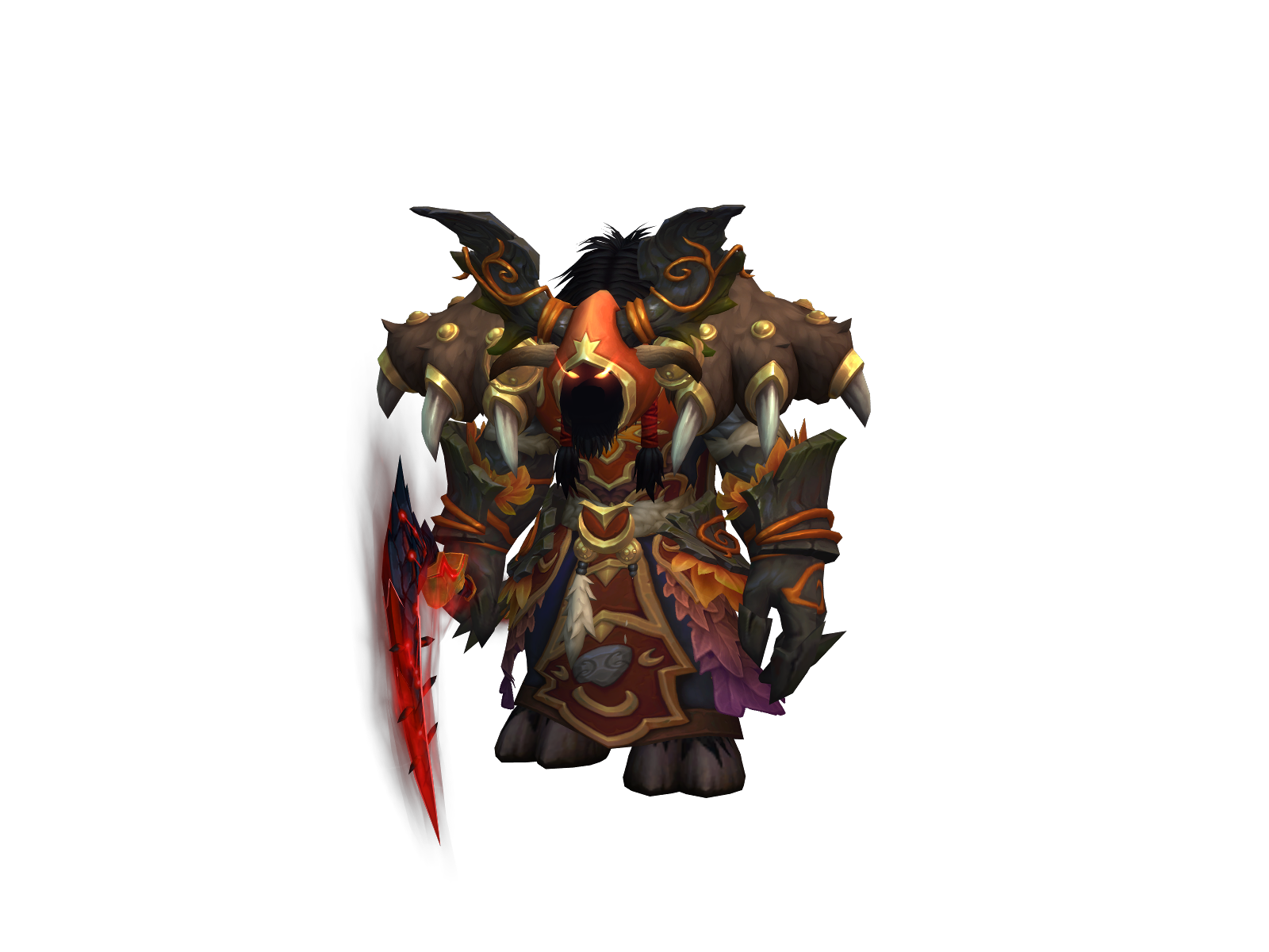 Shifty 3D character render