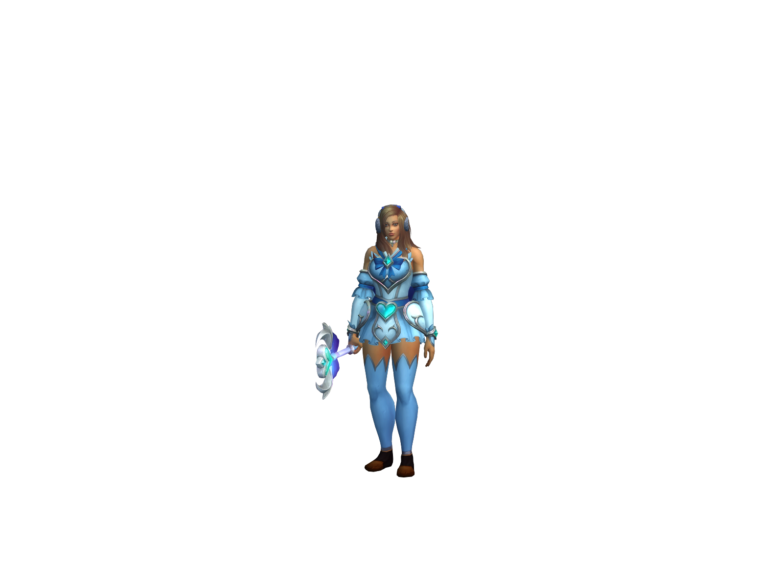 Teropekka 3D character render