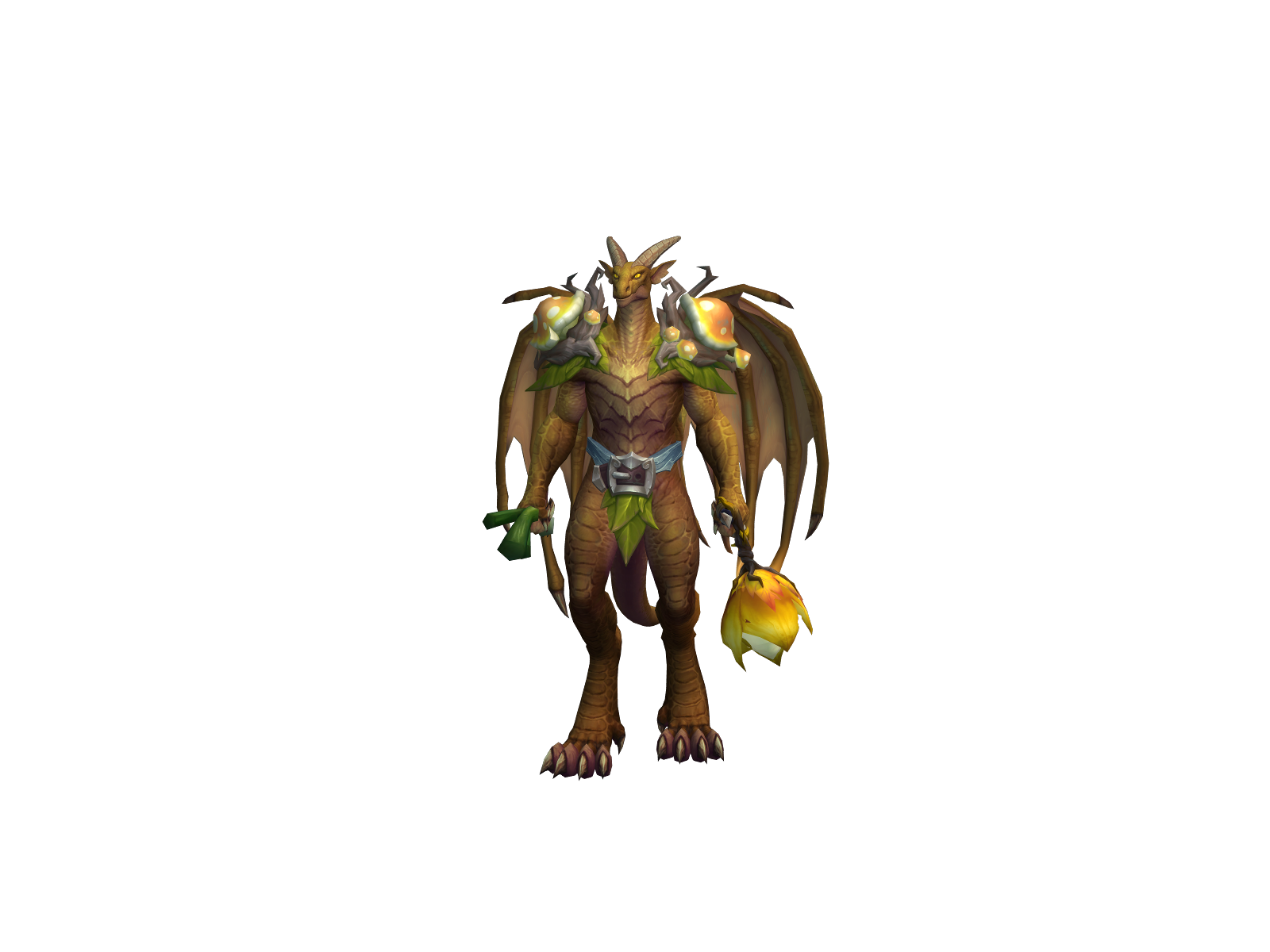 Wrast 3D character render