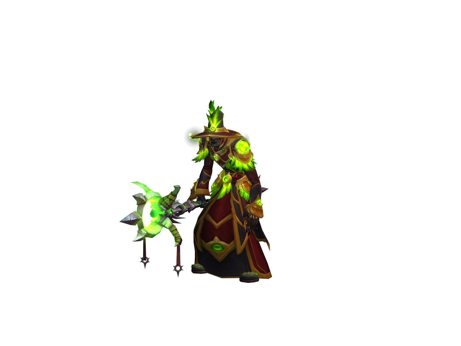 Wintergeest 3D character render