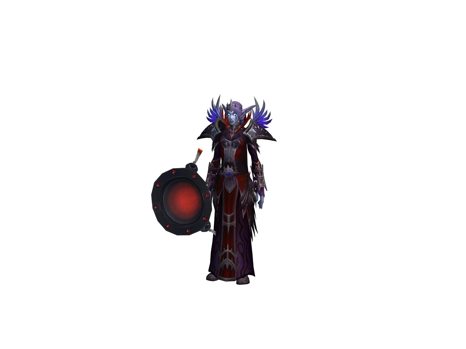 Solmira 3D character render