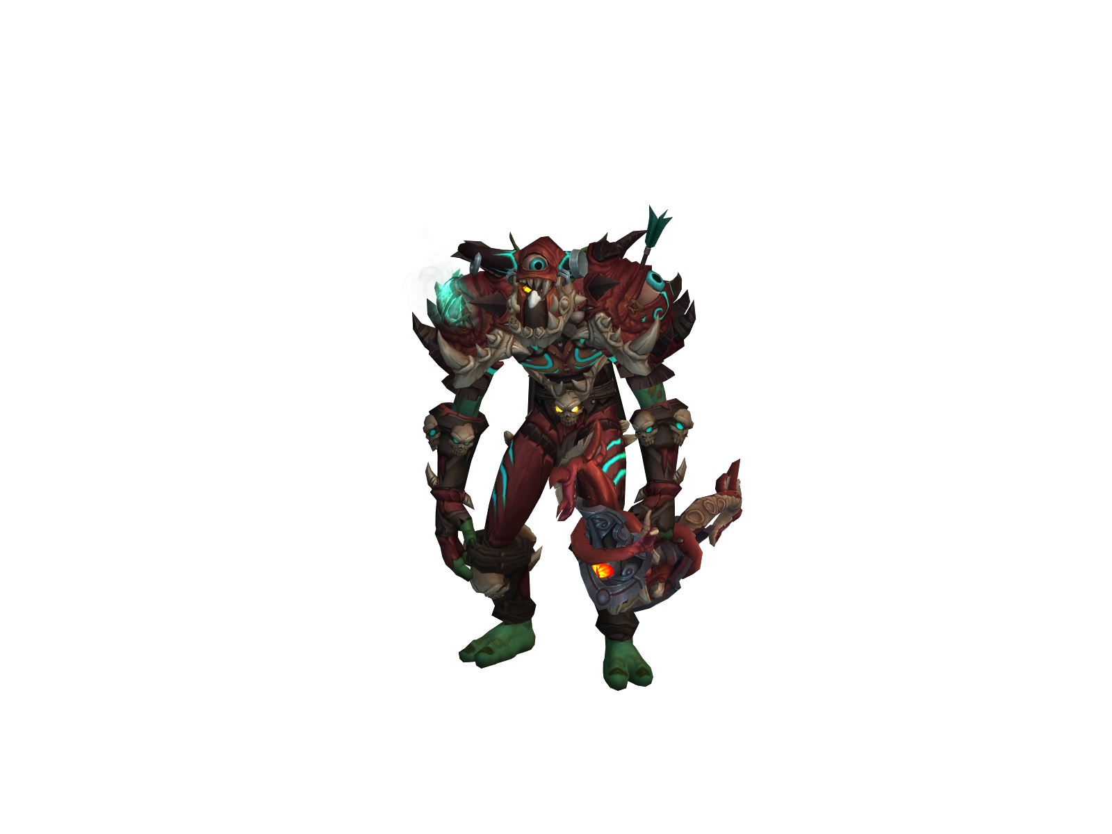 Rokhanji 3D character render