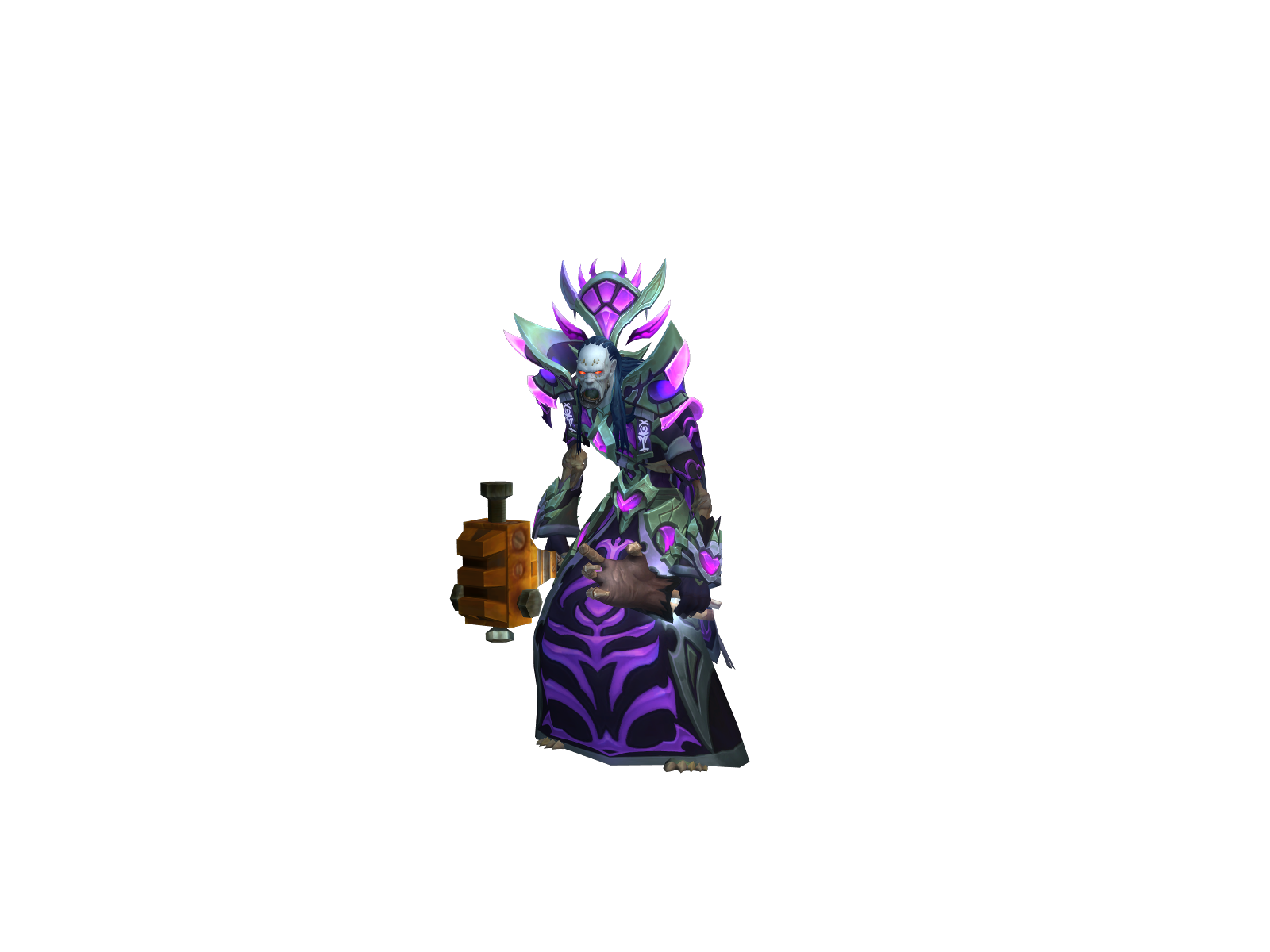 Shadowordben 3D character render