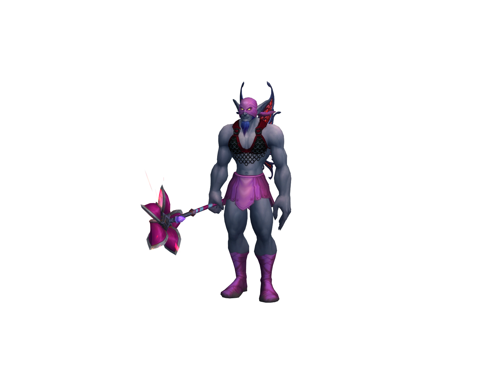 Nakkikastike 3D character render
