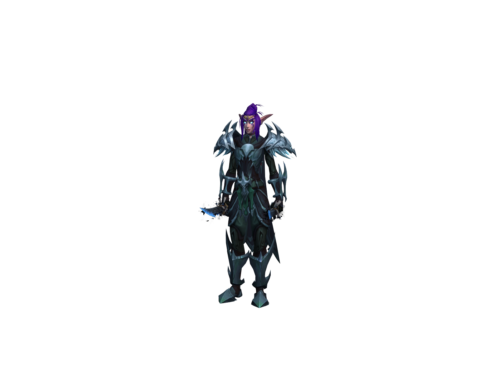 Damika 3D character render