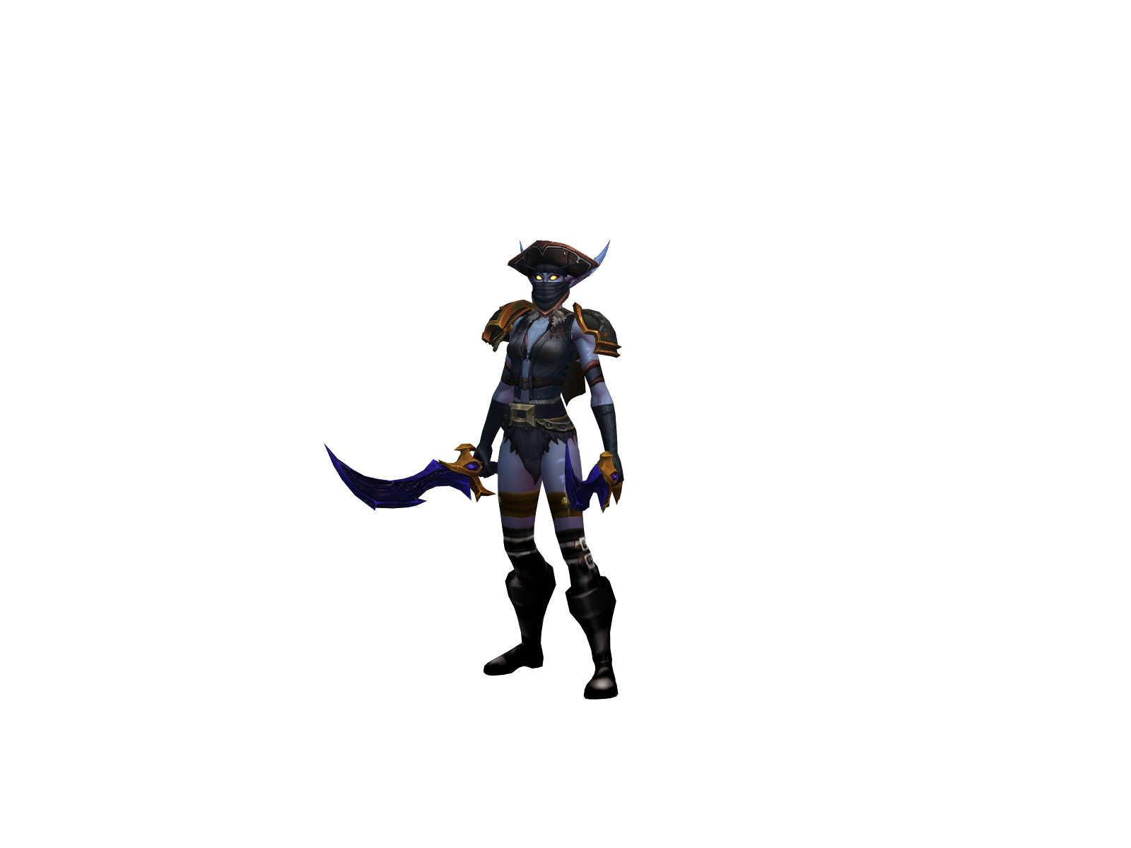 Excalibourn 3D character render