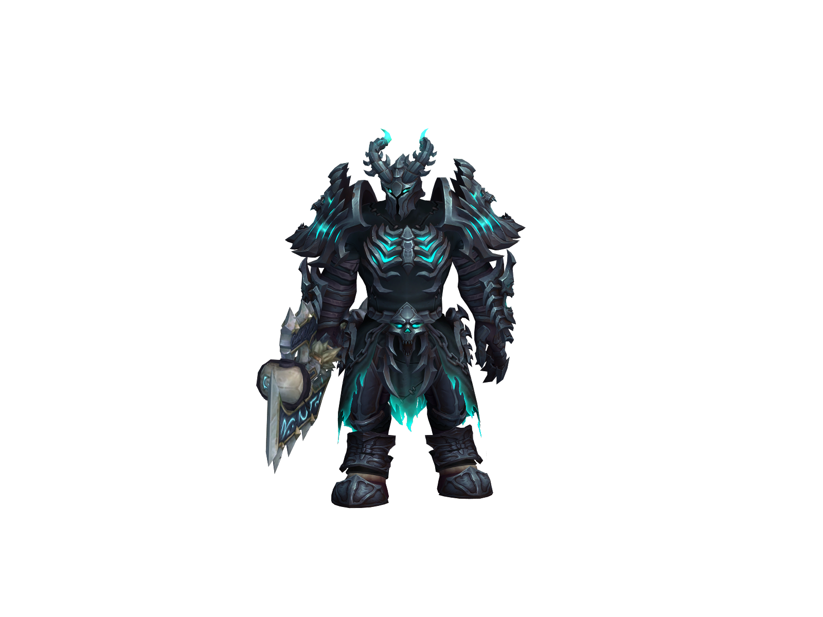 Nekroth 3D character render