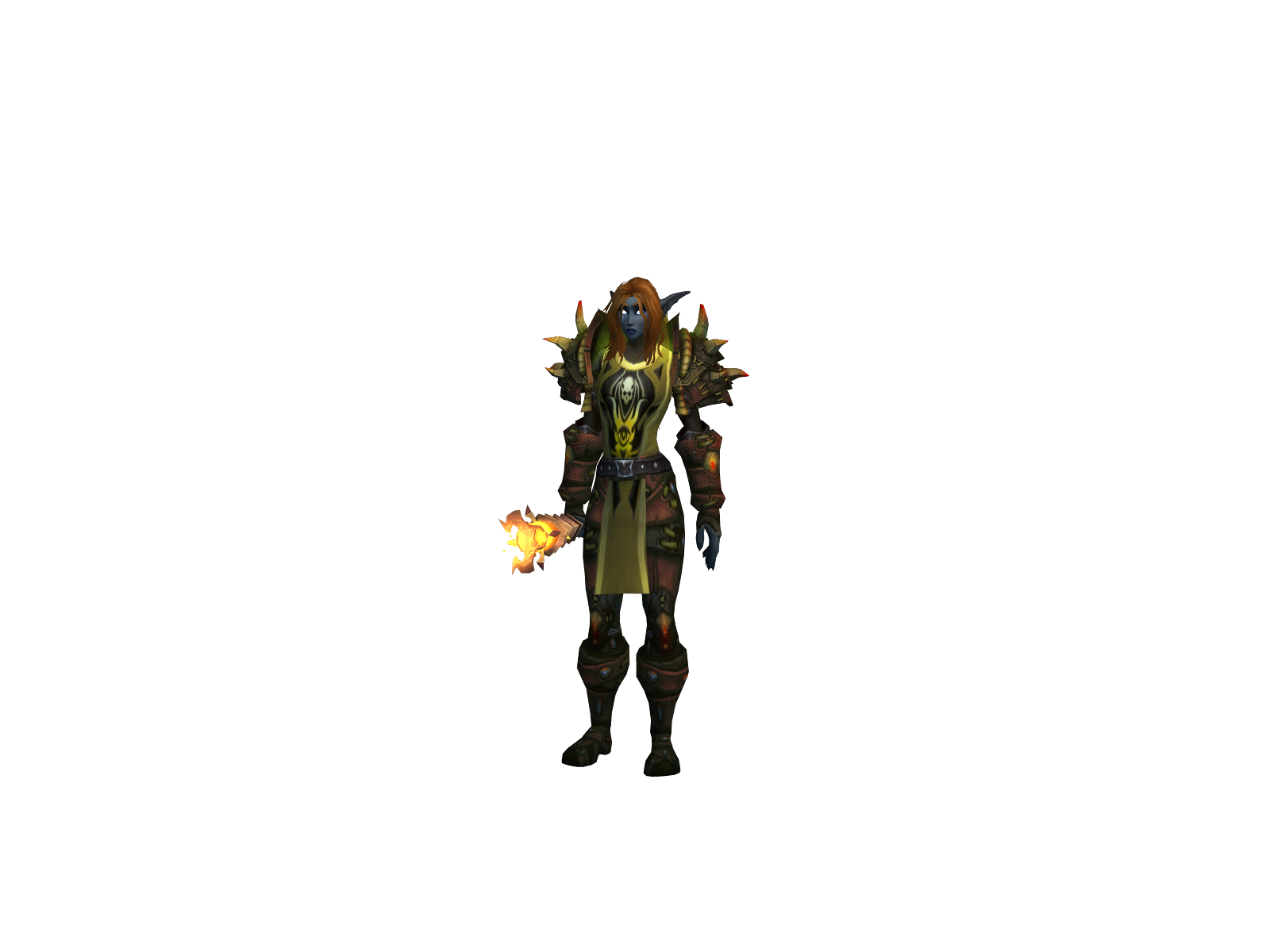 Myriade 3D character render