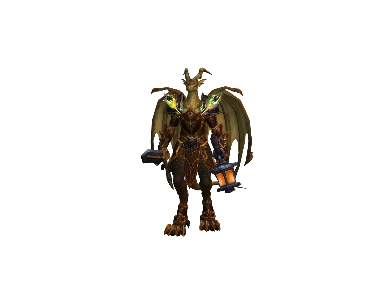 Tabaluga 3D character render