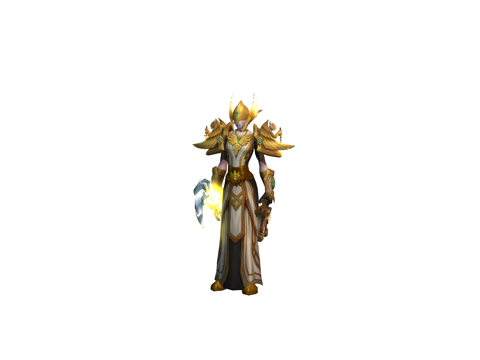 Deachpriest 3D character render