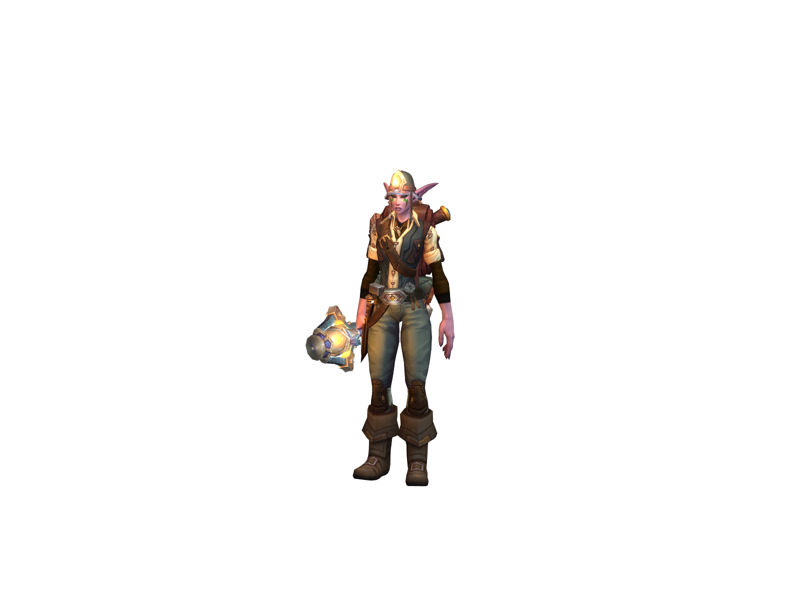 Vivillin 3D character render