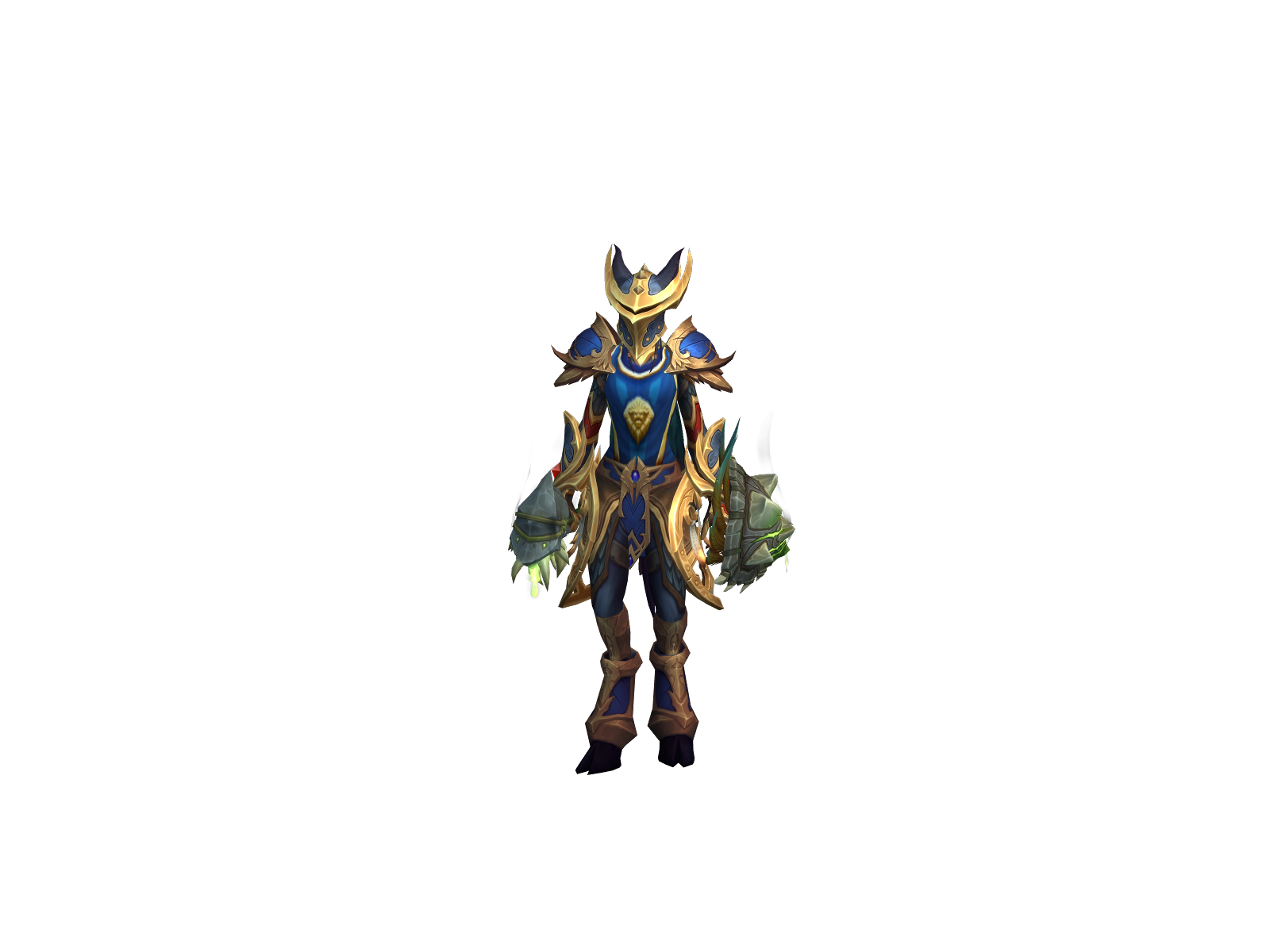 Drenya 3D character render