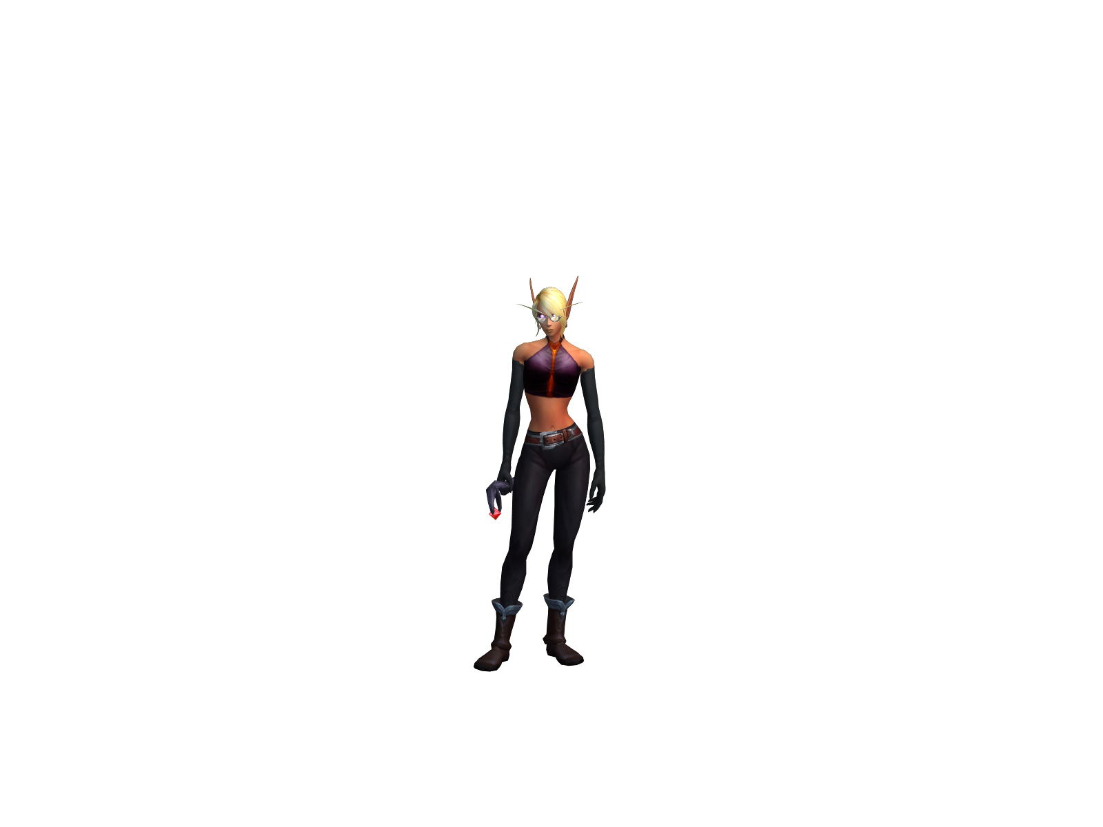 Fobia 3D character render