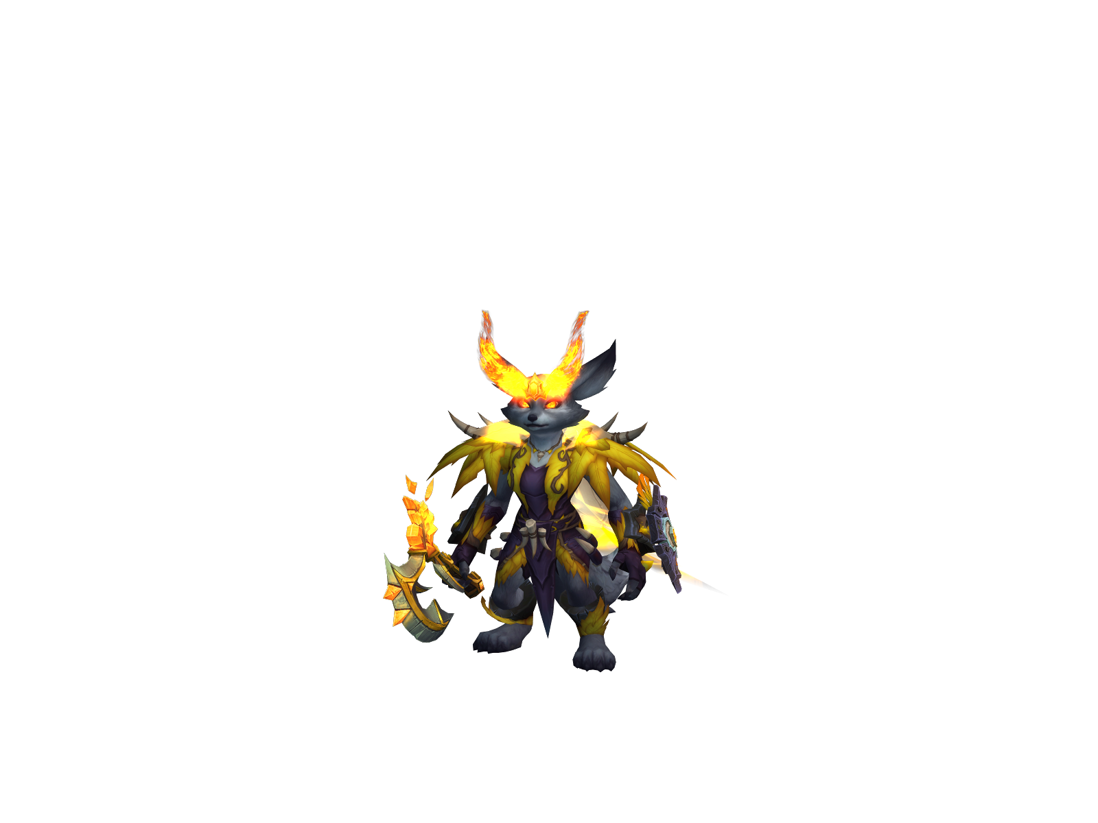 Føxyløve 3D character render