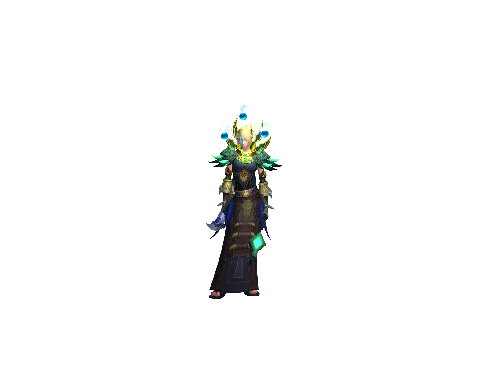 Nyhluna 3D character render