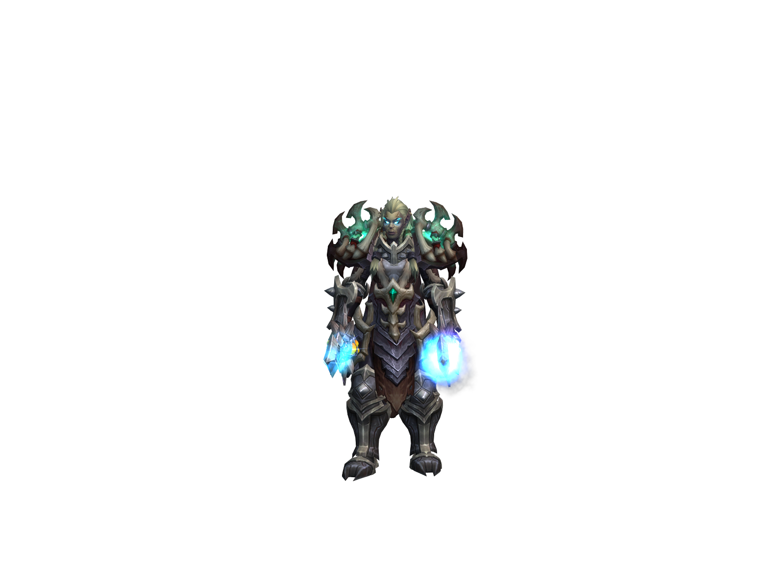 mustdie 3D character render