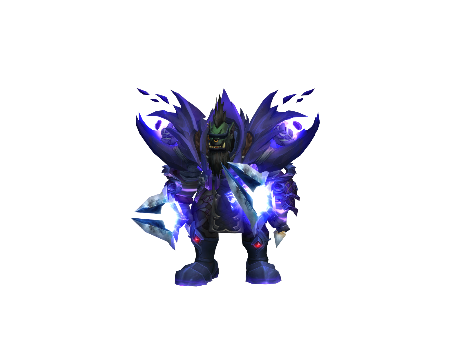 Shirøk 3D character render