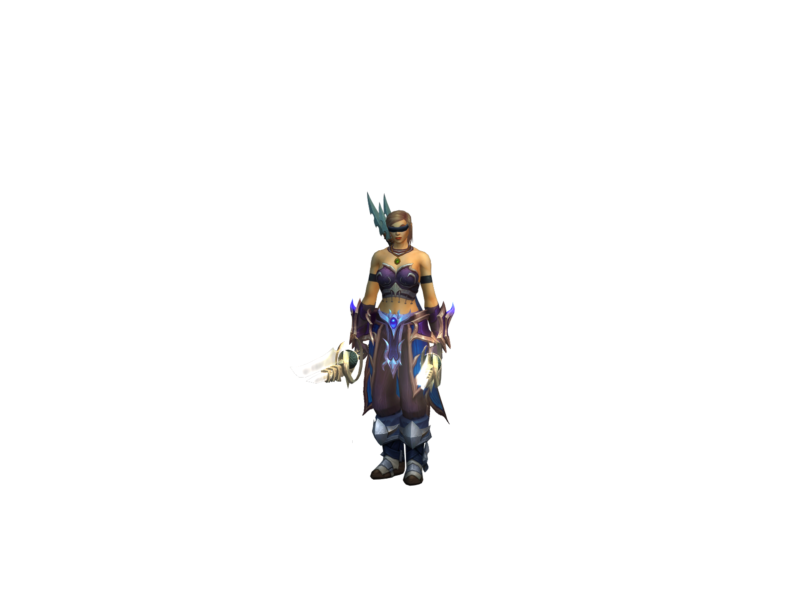 Sylica 3D character render