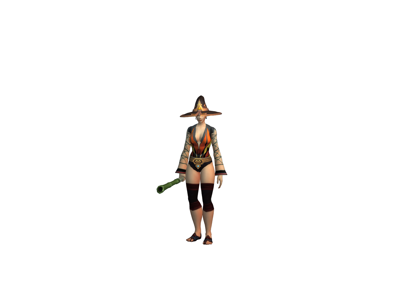 Sylér 3D character render