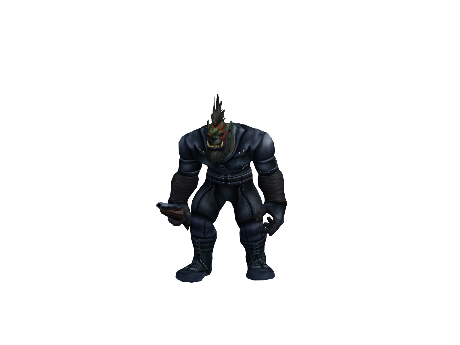 Huntonio 3D character render