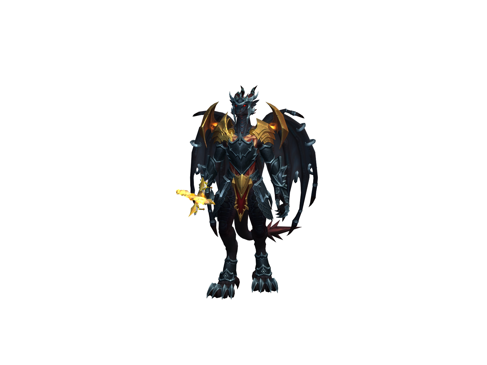 Rhaga 3D character render