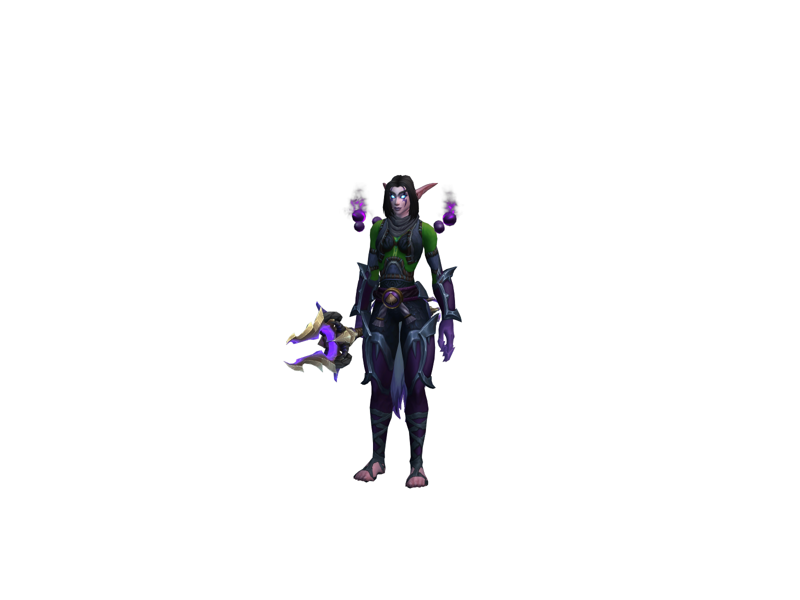 Qurwahmonk 3D character render