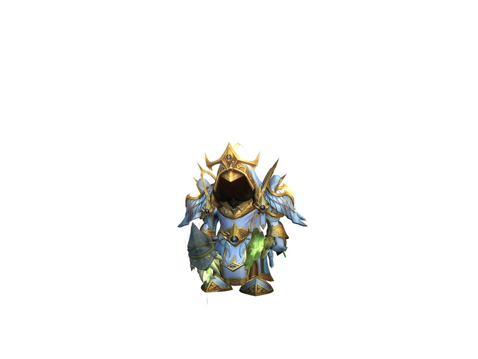 Daziem 3D character render