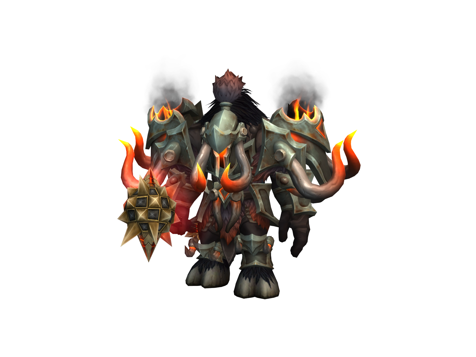 Glutony 3D character render