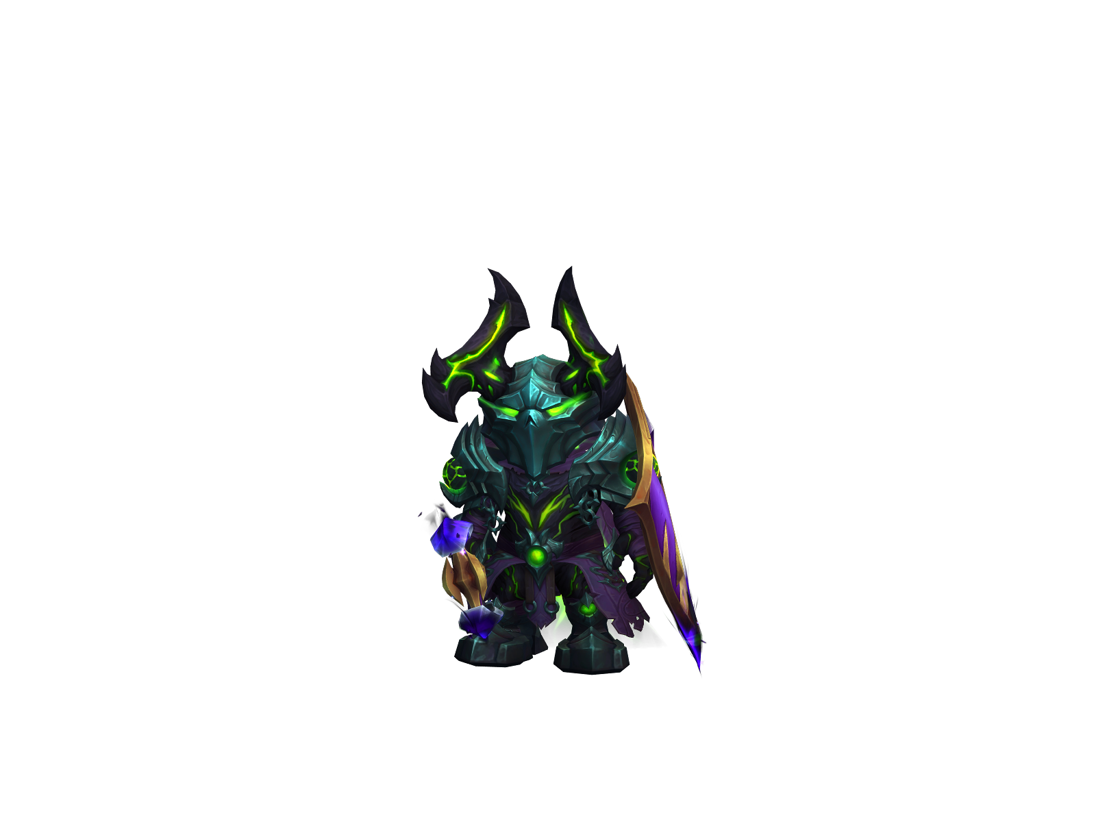 Heightless 3D character render