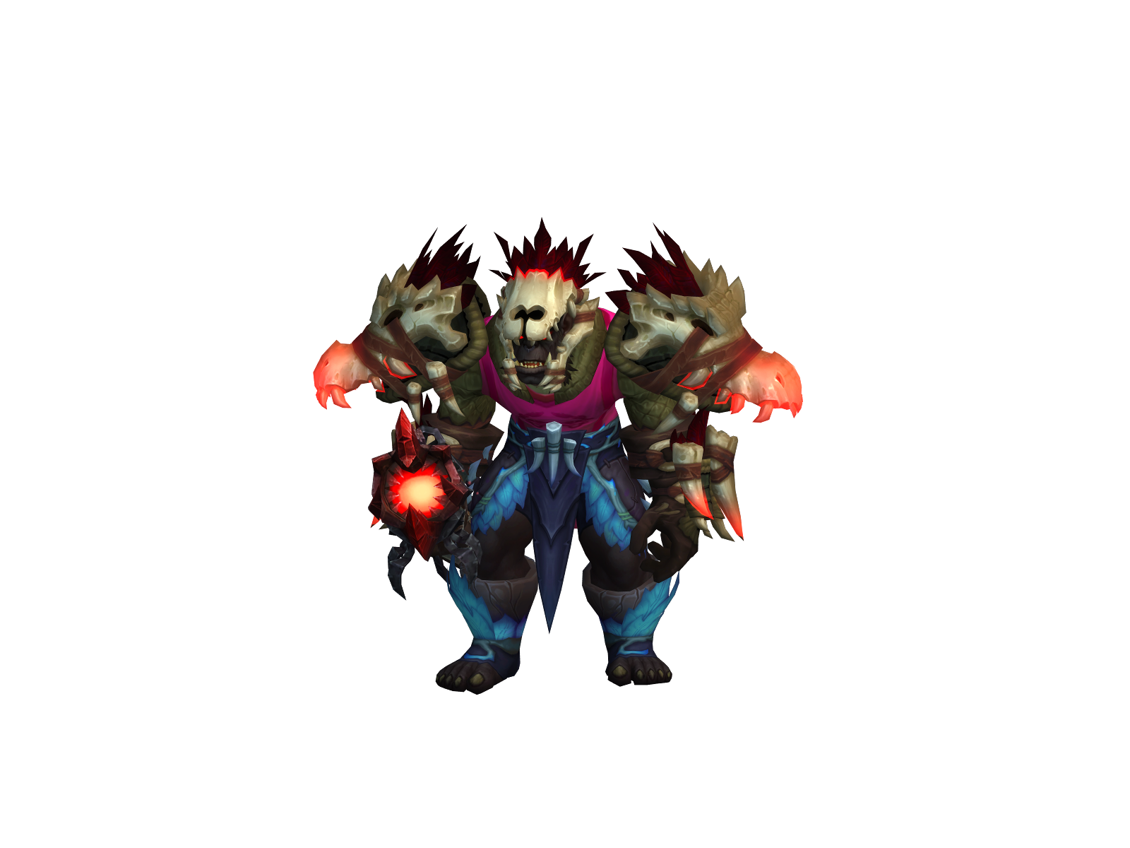 Marruk 3D character render
