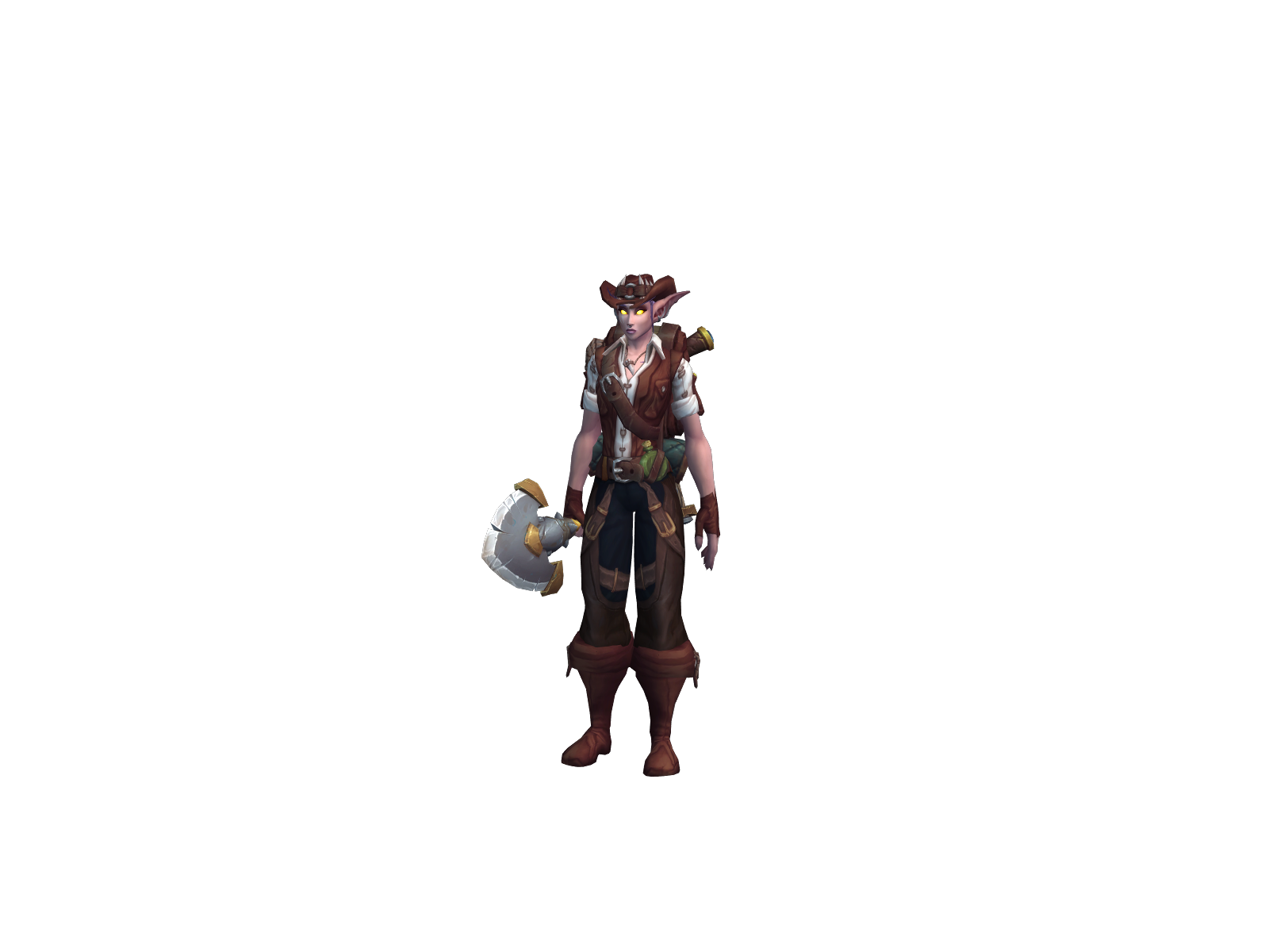 Michkas 3D character render