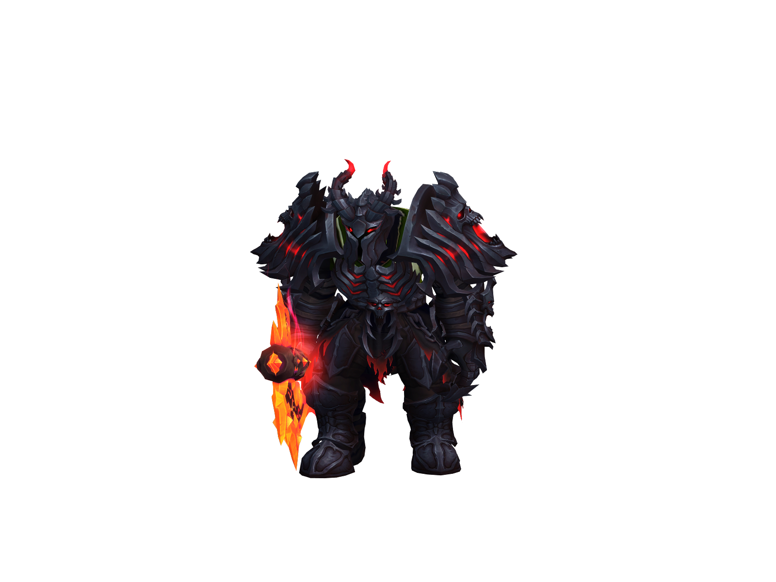 Mertak 3D character render